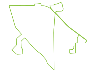 Map showing location of 9: Virginia Loop